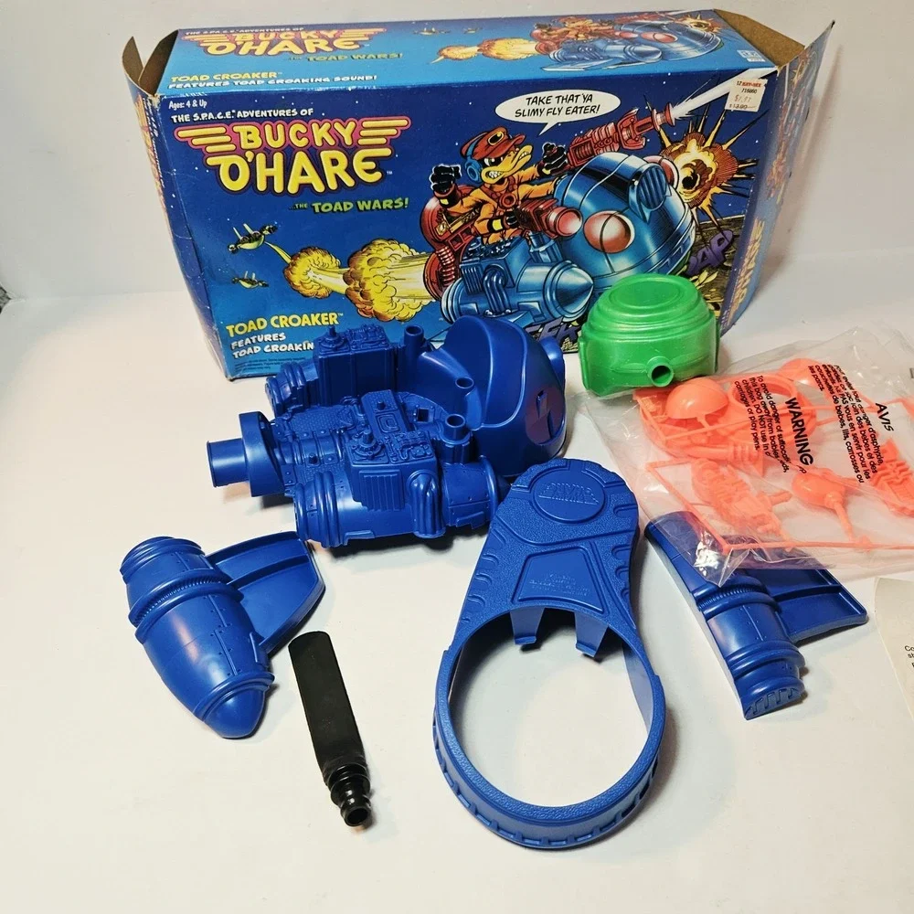 Toad Wars Space Adventures of Bucky O'Hare Toad Croaker Hasbro NEW
